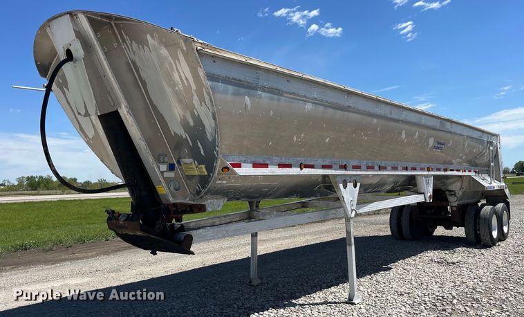 image for item LD9525 1996 Alumatech end dump trailer