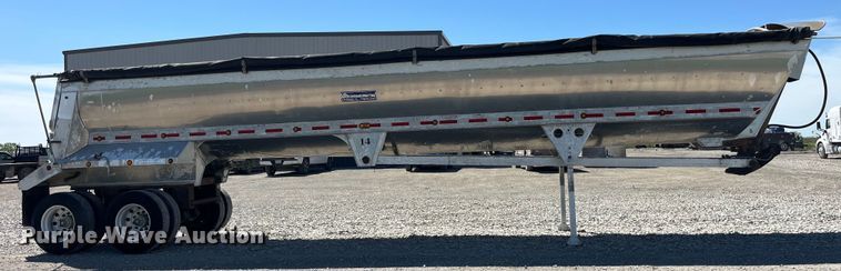 image for item LD9525 1996 Alumatech end dump trailer