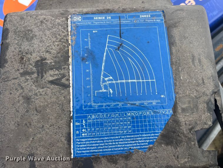 image for item LD9526 2008 PM 26P crane