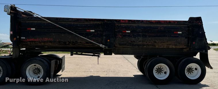 image for item ND9333 1986 CMC end dump trailer