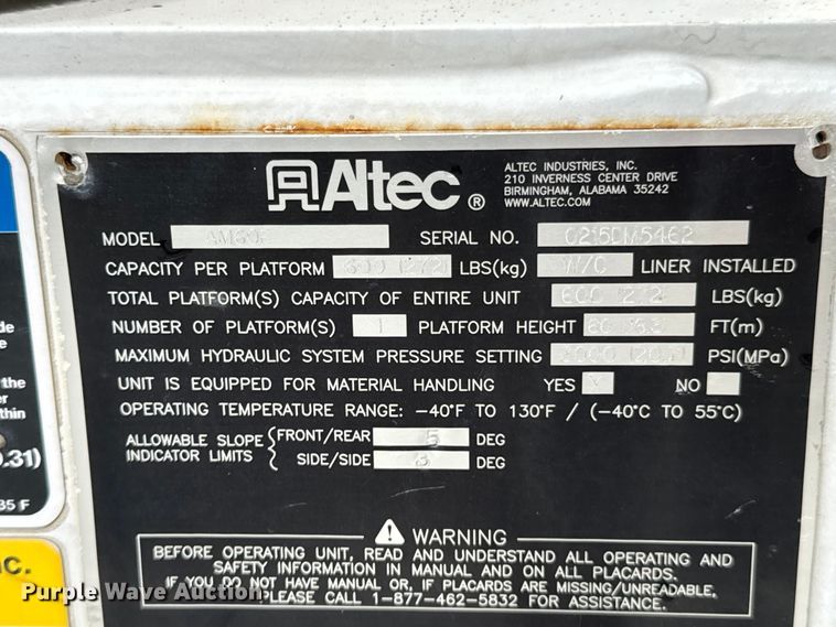 image for item ND9350 2015 Freightliner Business Class M2 bucket truck