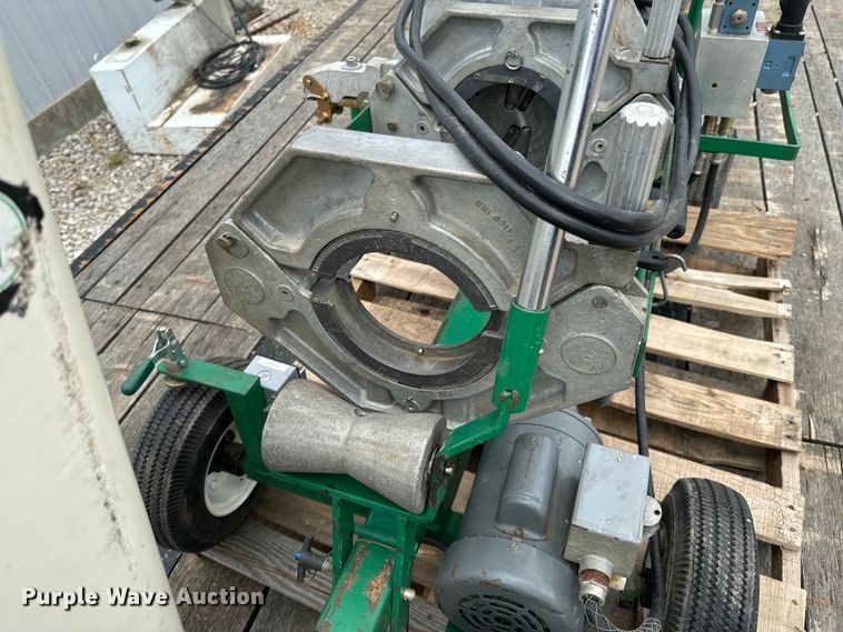 image for item ND9353 McElroy Rolling 28 poly fusion machine