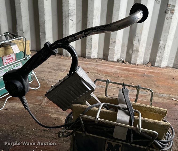 image for item ND9353 McElroy Rolling 28 poly fusion machine