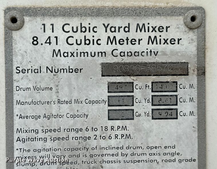 image for item NL9799 2015 Kenworth W900 ready mix truck