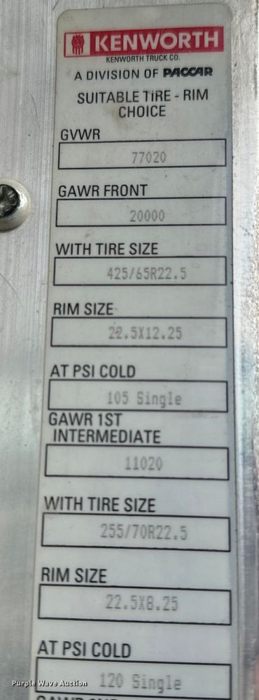 image for item NL9799 2015 Kenworth W900 ready mix truck