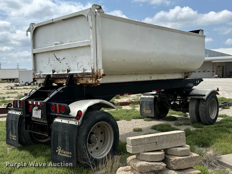 image for item NL9801 1992 Reliance  transfer trailer