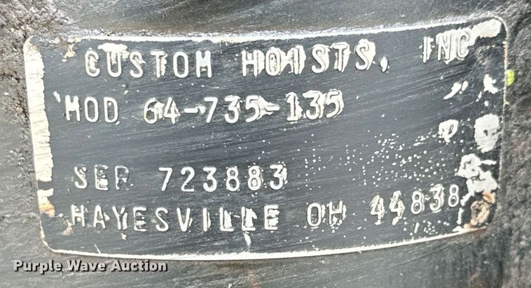 image for item NL9801 1992 Reliance  transfer trailer