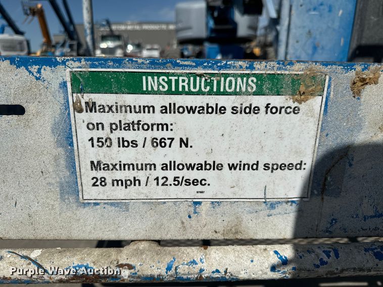 image for item NL9816 2007 Genie S-65 boom lift