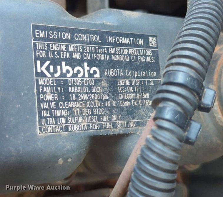 image for item NZ9727 2019 Toro TX 1000 compact utility loader