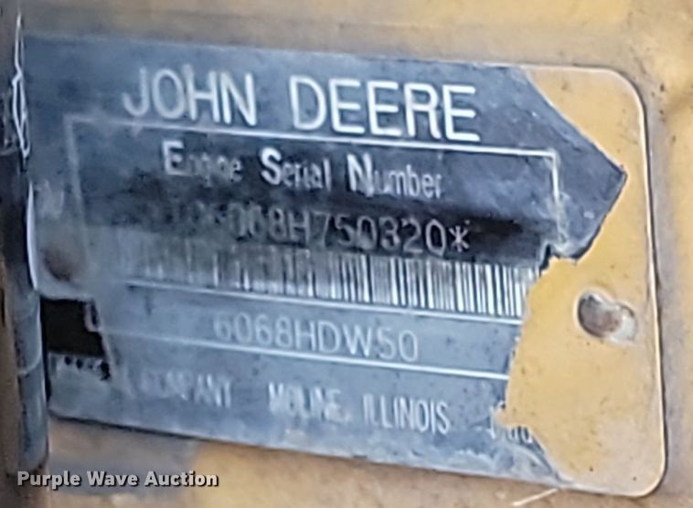 image for item NZ9835 1998 John Deere  624H wheel loader