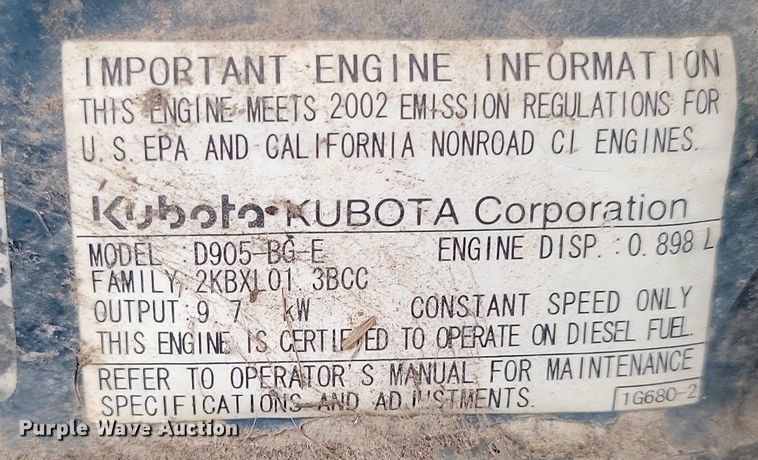 image for item NZ9836 Terex C2-130/4 light plant