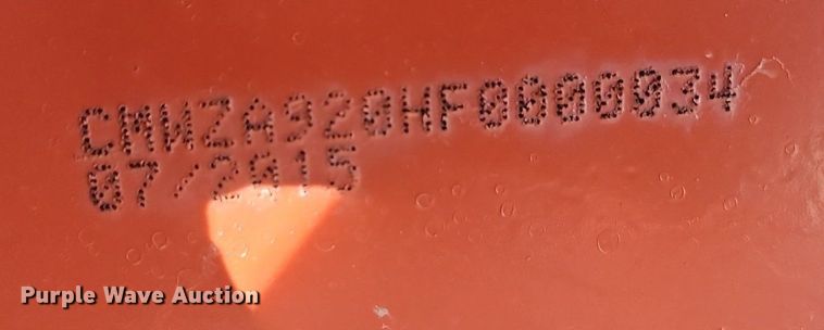 image for item NZ9857 2015 Ditch Witch A920 backhoe attachment