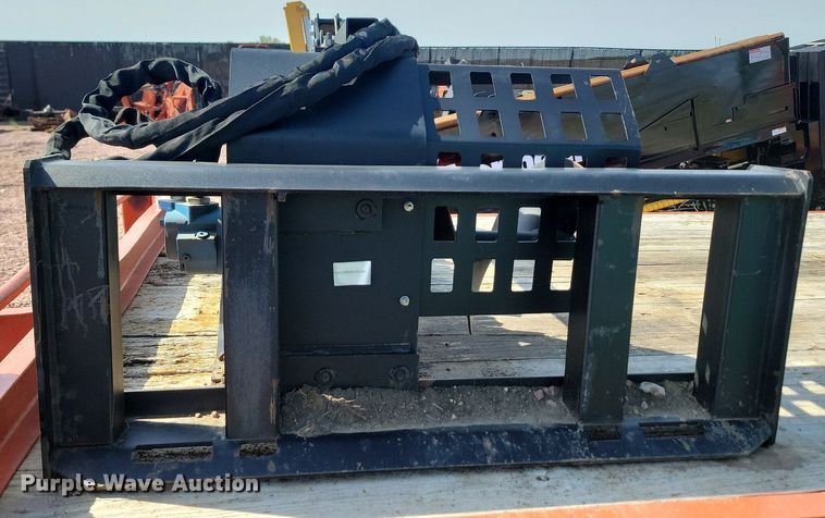 image for item NZ9860 skid steer trencher