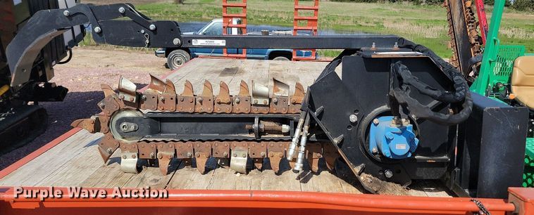 image for item NZ9860 skid steer trencher