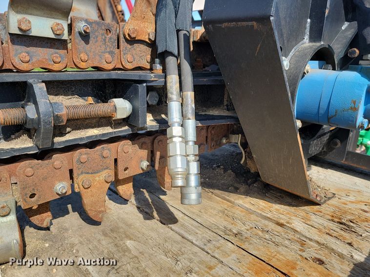 image for item NZ9860 skid steer trencher