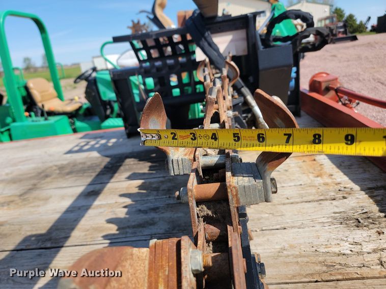 image for item NZ9860 skid steer trencher