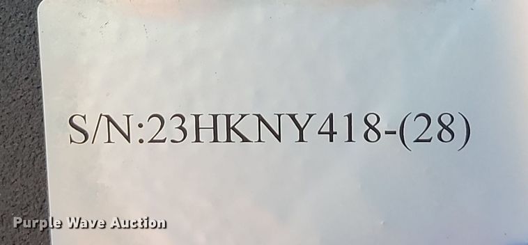 image for item NZ9860 skid steer trencher