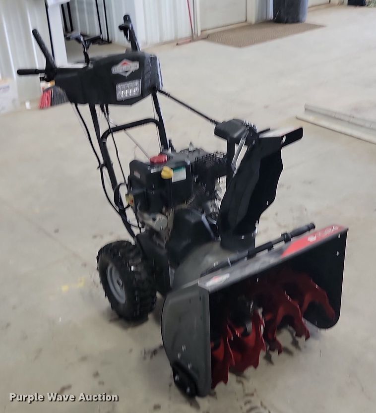 image for item NZ9870 Briggs & Stratton S1024 snow blower 