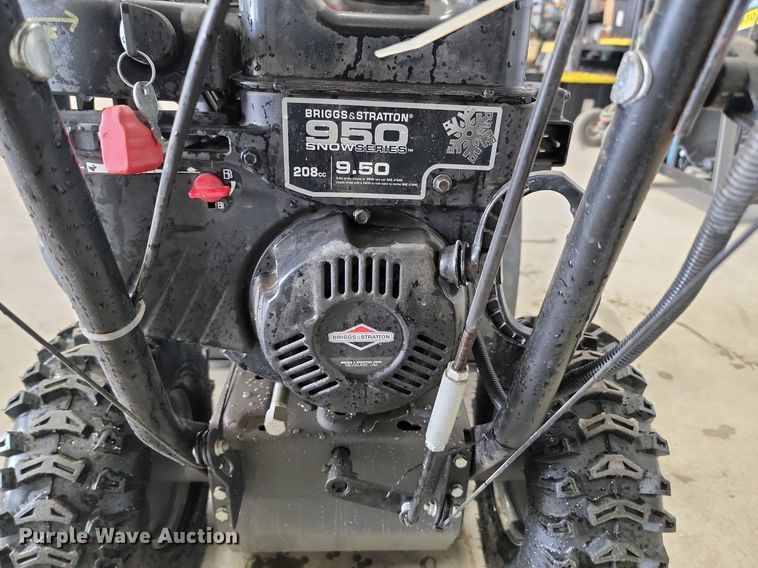 image for item NZ9870 Briggs & Stratton S1024 snow blower 