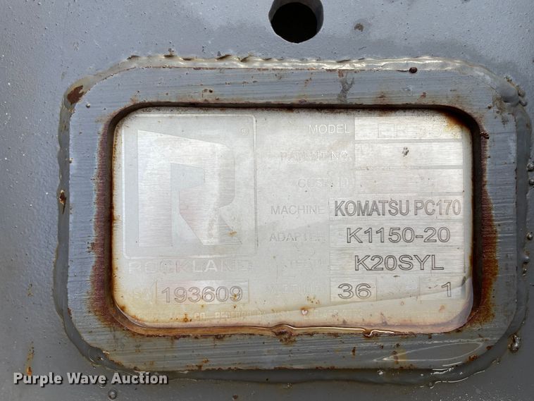 image for item OG9905 Rockland  EB35 excavator bucket