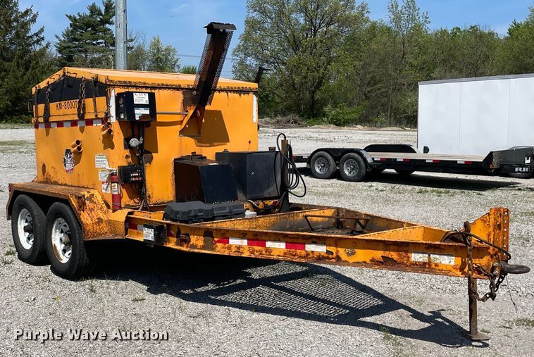 image for item OG9914 2014 Keizer-Morris 8000T asphalt hot box trailer