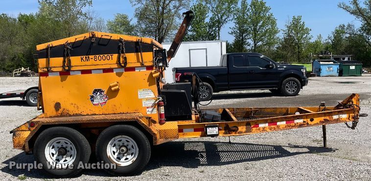 image for item OG9914 2014 Keizer-Morris 8000T asphalt hot box trailer