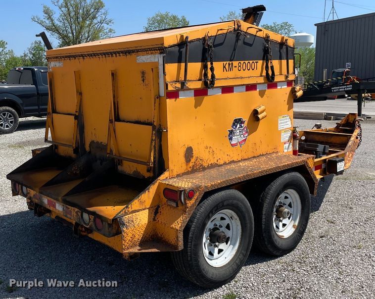 image for item OG9914 2014 Keizer-Morris 8000T asphalt hot box trailer