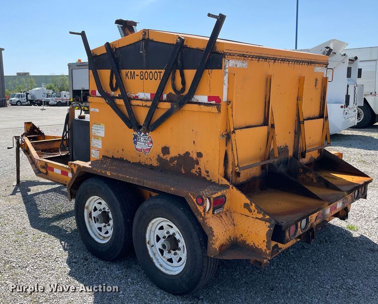 image for item OG9914 2014 Keizer-Morris 8000T asphalt hot box trailer