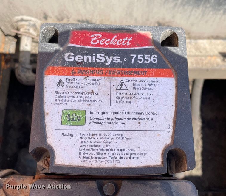 image for item OG9914 2014 Keizer-Morris 8000T asphalt hot box trailer