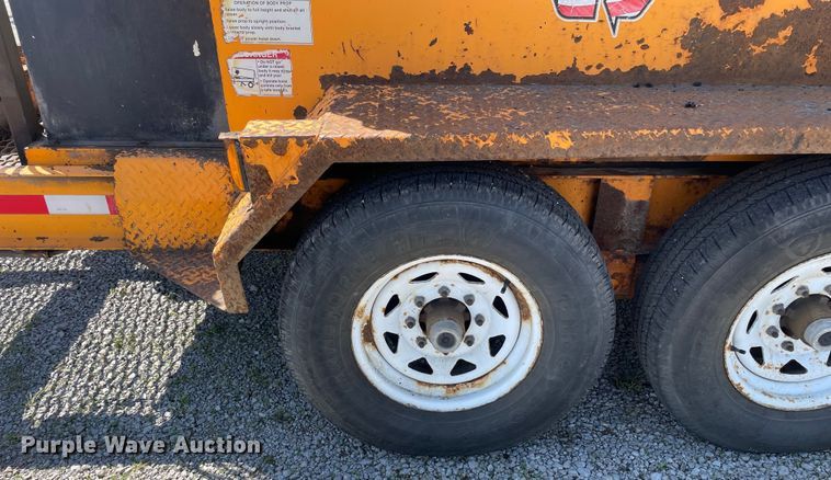 image for item OG9914 2014 Keizer-Morris 8000T asphalt hot box trailer