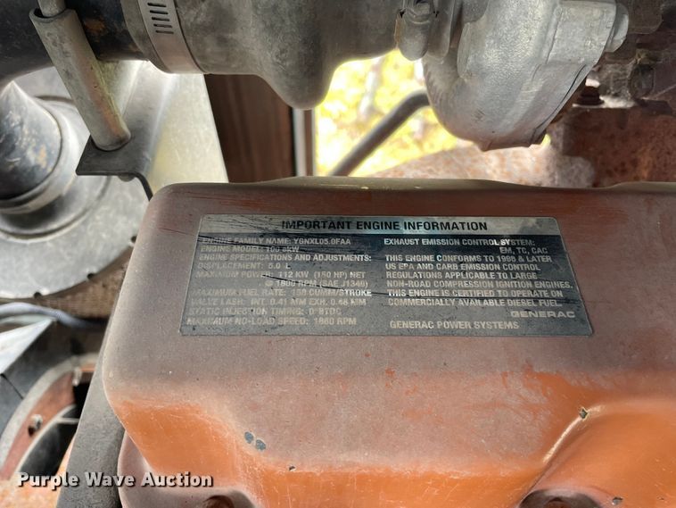 image for item OG9932 2000 Newco Inc  generator