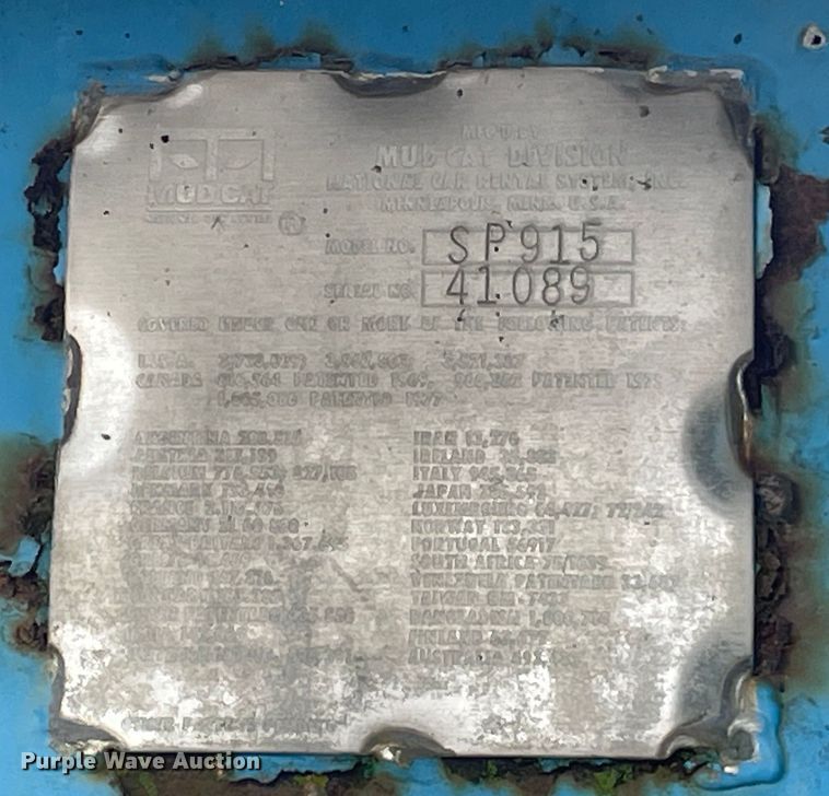 image for item OG9936 Mud Cat SP915 dredge