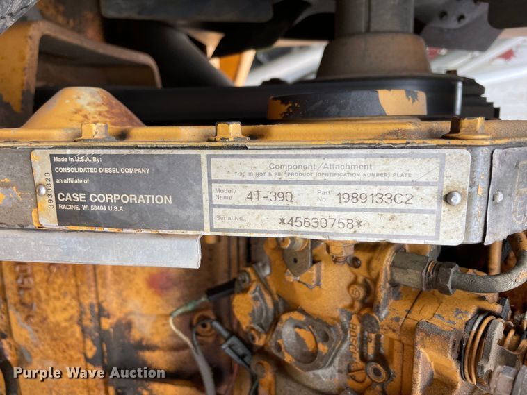 image for item OG9943 1998 Case  860 trencher 