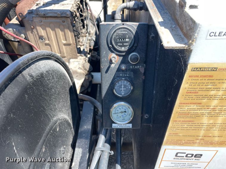 image for item OG9945 1984 Harben 4010 vacuum excavator