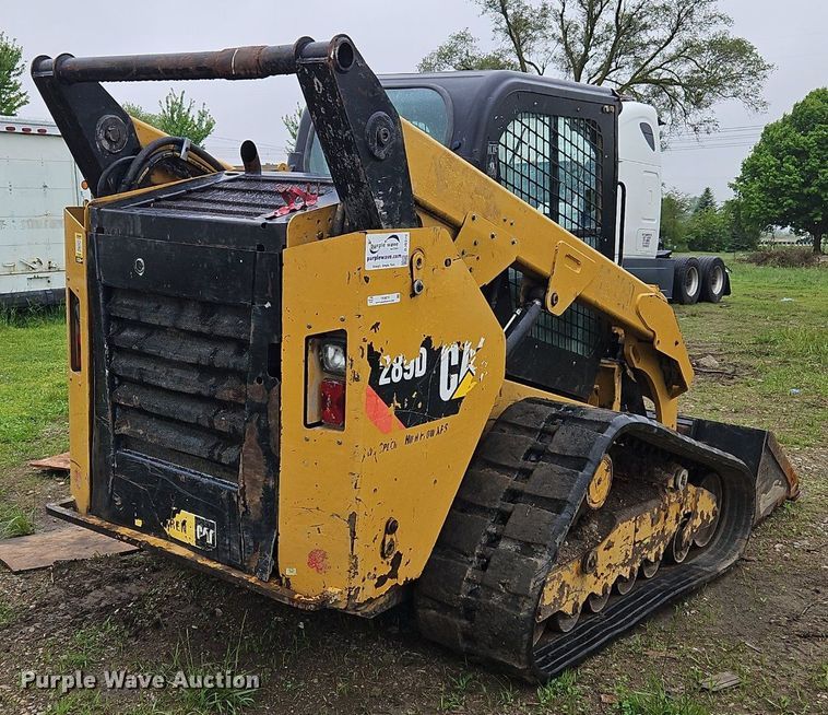 image for item OK9879 2015 Caterpillar  289D tracked skid steer loader