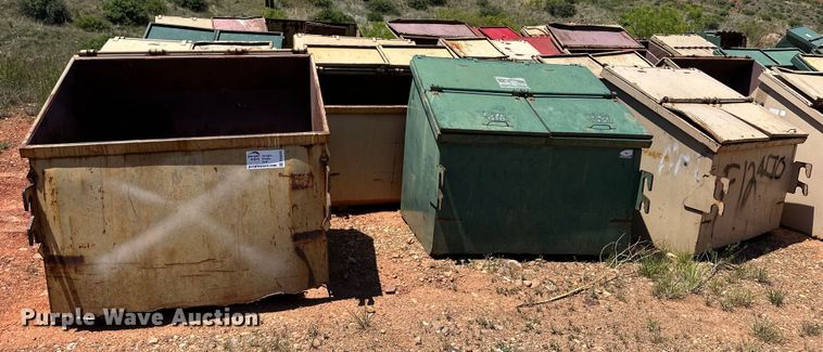 image for item DK6595 Approximately 70 dumpsters