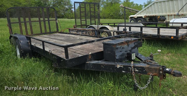 image for item DM1603 1986 JFW equipment trailer