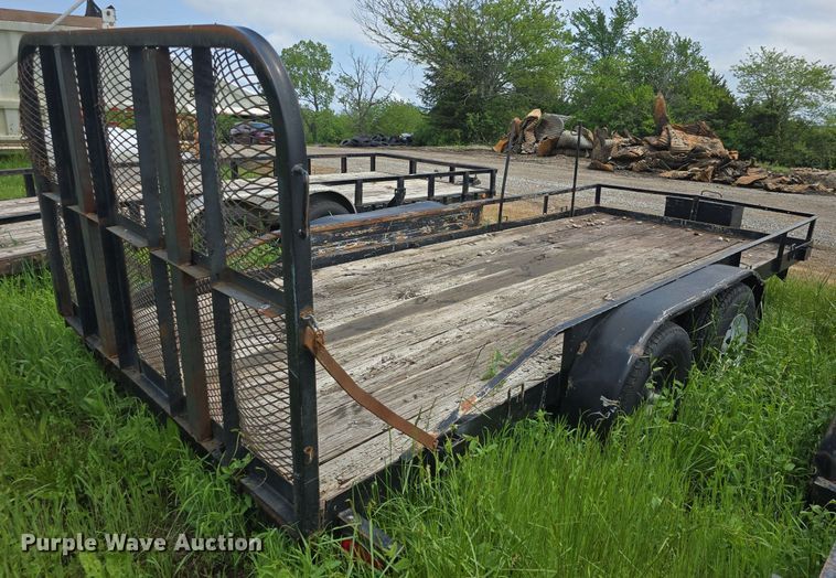 image for item DM1603 1986 JFW equipment trailer