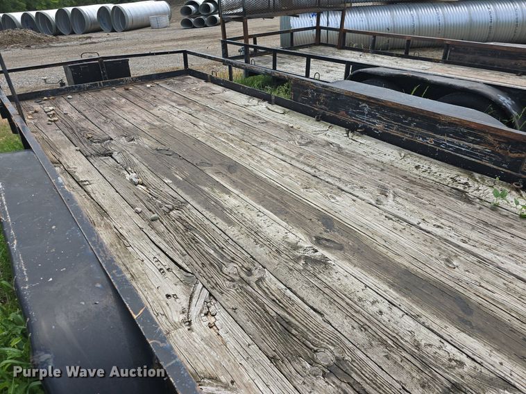 image for item DM1603 1986 JFW equipment trailer