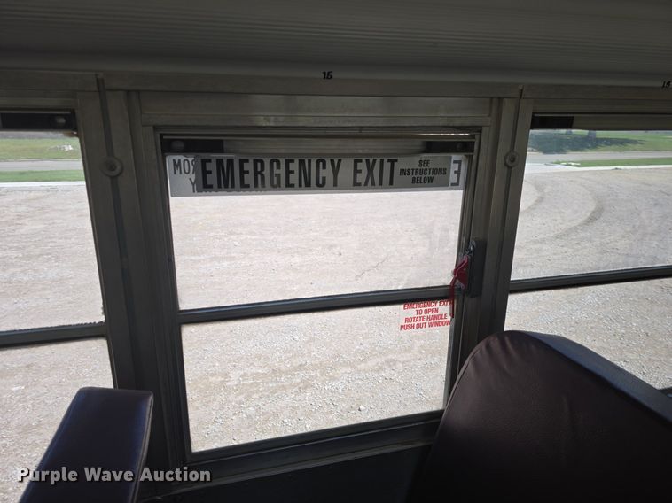 image for item DM1610 2015 Blue Bird  Vision school bus