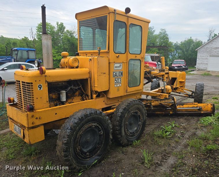 image for item DM1641 1978 Galion 503 Series L rigid frame motor grader