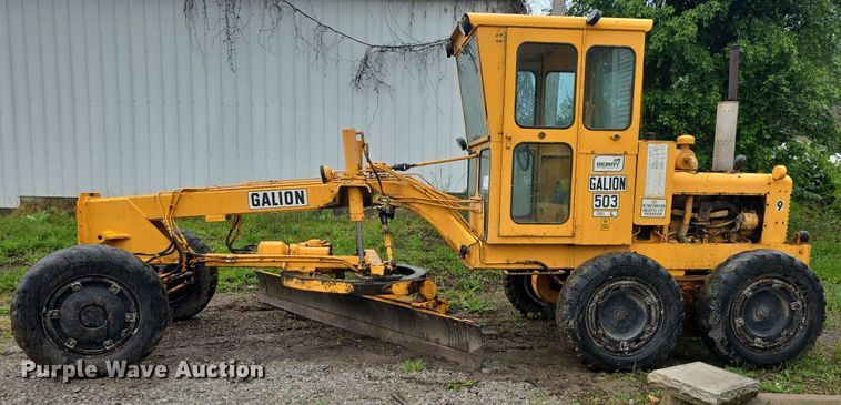 image for item DM1641 1978 Galion 503 Series L rigid frame motor grader