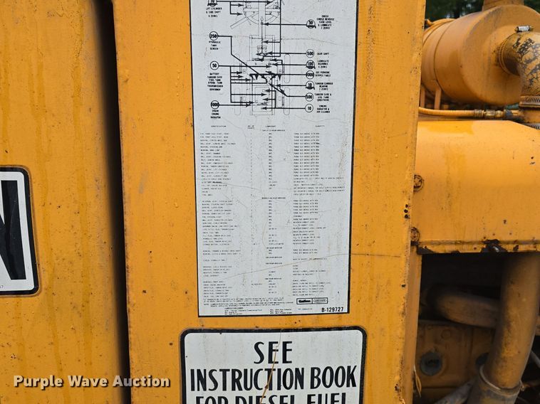 image for item DM1641 1978 Galion 503 Series L rigid frame motor grader