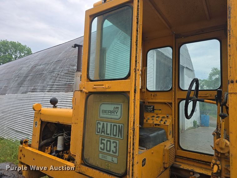 image for item DM1641 1978 Galion 503 Series L rigid frame motor grader