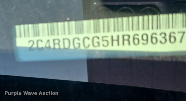 image for item DM1643 2017 Dodge  Grand Caravan SXT van