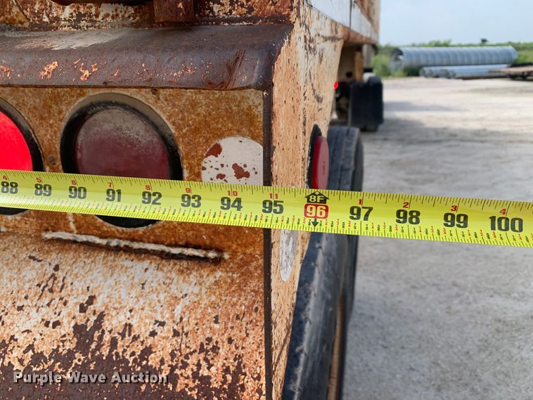 image for item DM7850 1992 Lufkin SD-31 end dump trailer