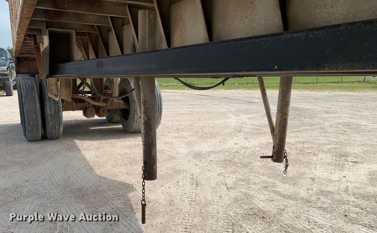 image for item DM7850 1992 Lufkin SD-31 end dump trailer