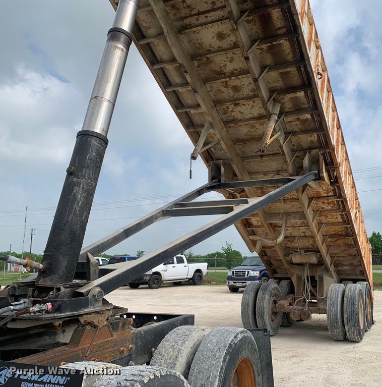 image for item DM7850 1992 Lufkin SD-31 end dump trailer