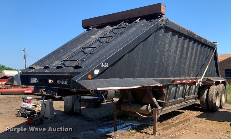 image for item DM7860 1999 CPS SBD30 bottom dump trailer