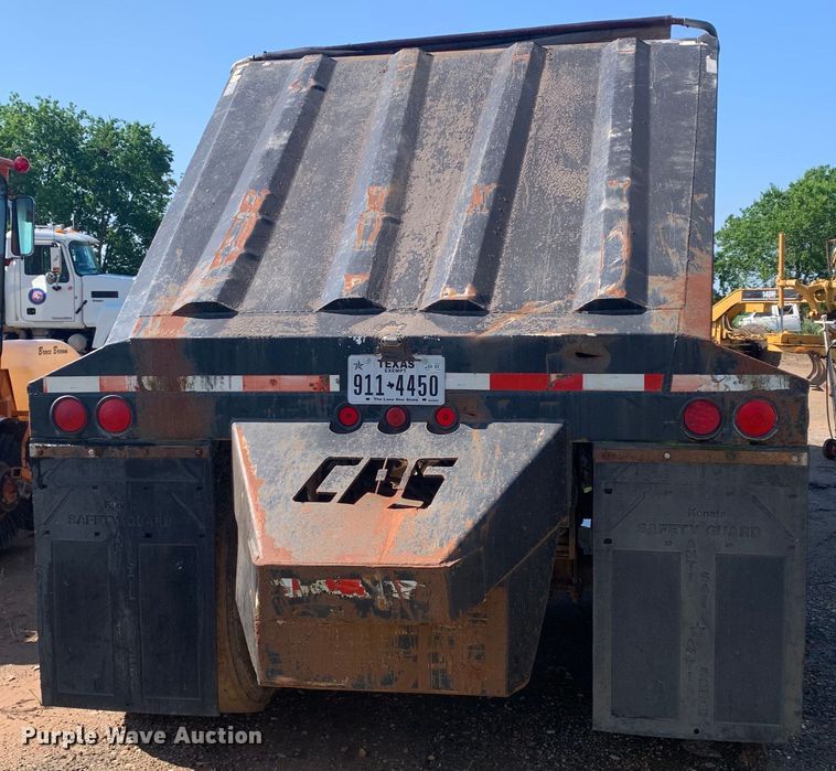 image for item DM7860 1999 CPS SBD30 bottom dump trailer